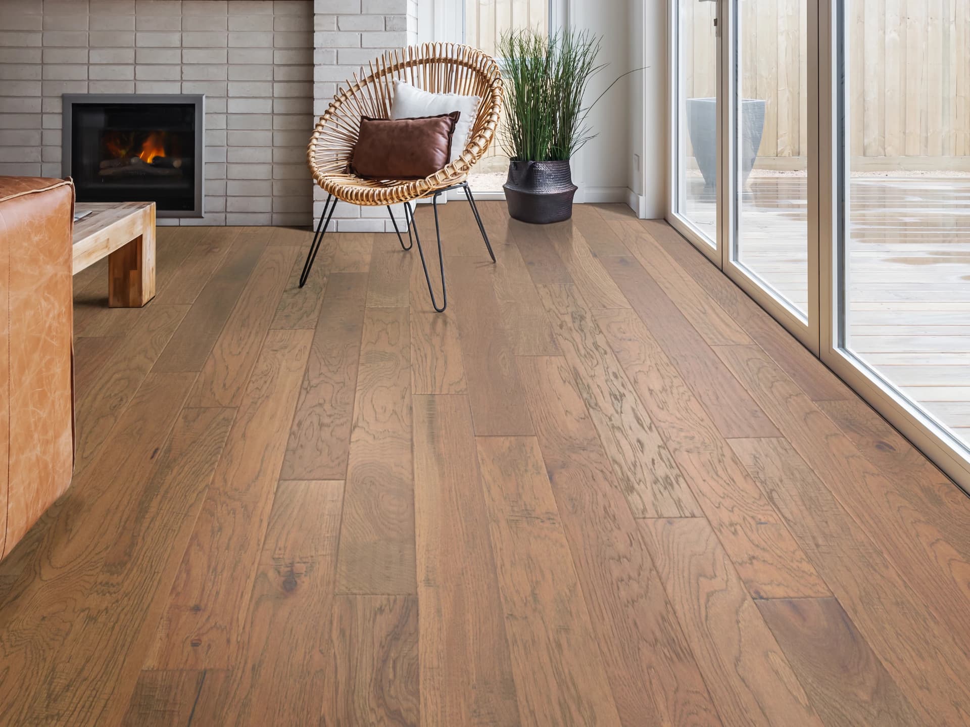 Hardwood flooring installed in a Southeast Minnesota home