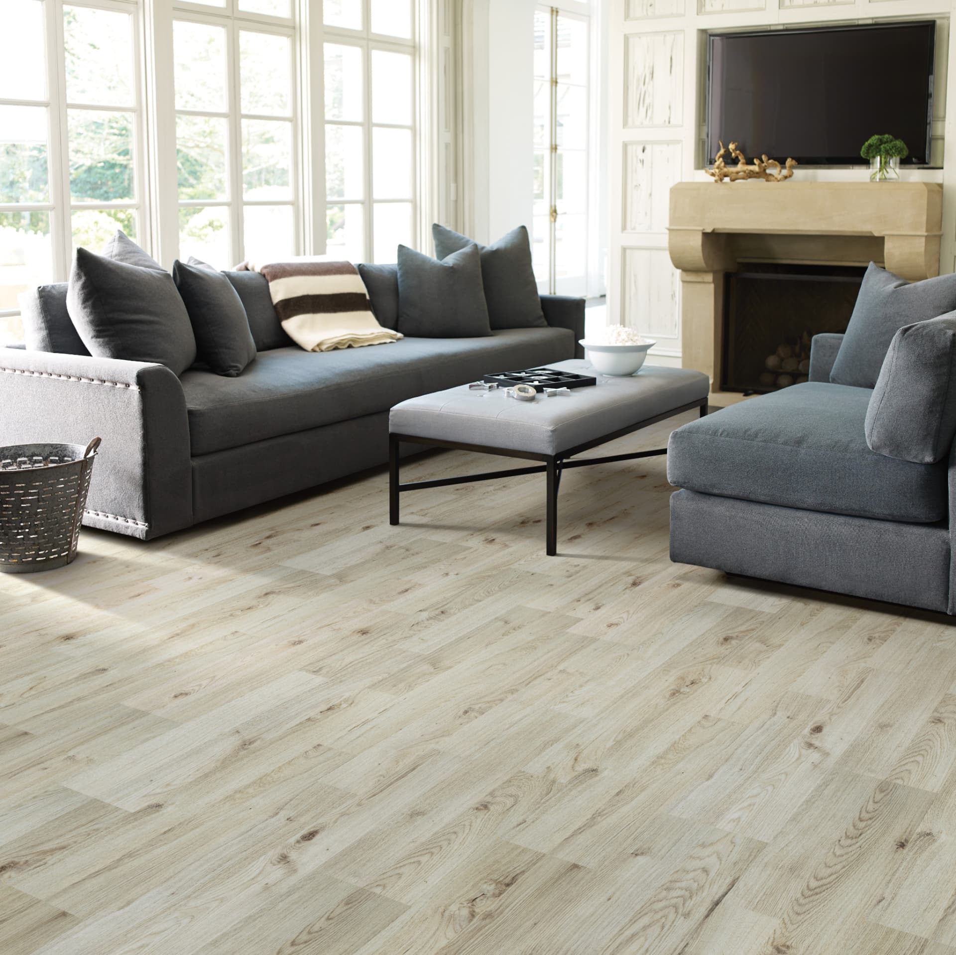 Luxury Vinyl Plank flooring installed in a Southeast Minnesota home